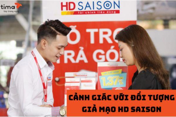 Tuyệt đối không được đưa thẻ tín dụng HD Saison cho người lạ 